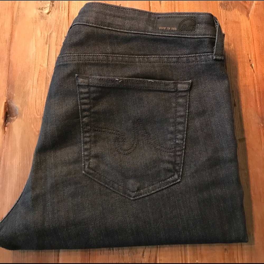 Slim Straight // AG Jeans // Dark Denim